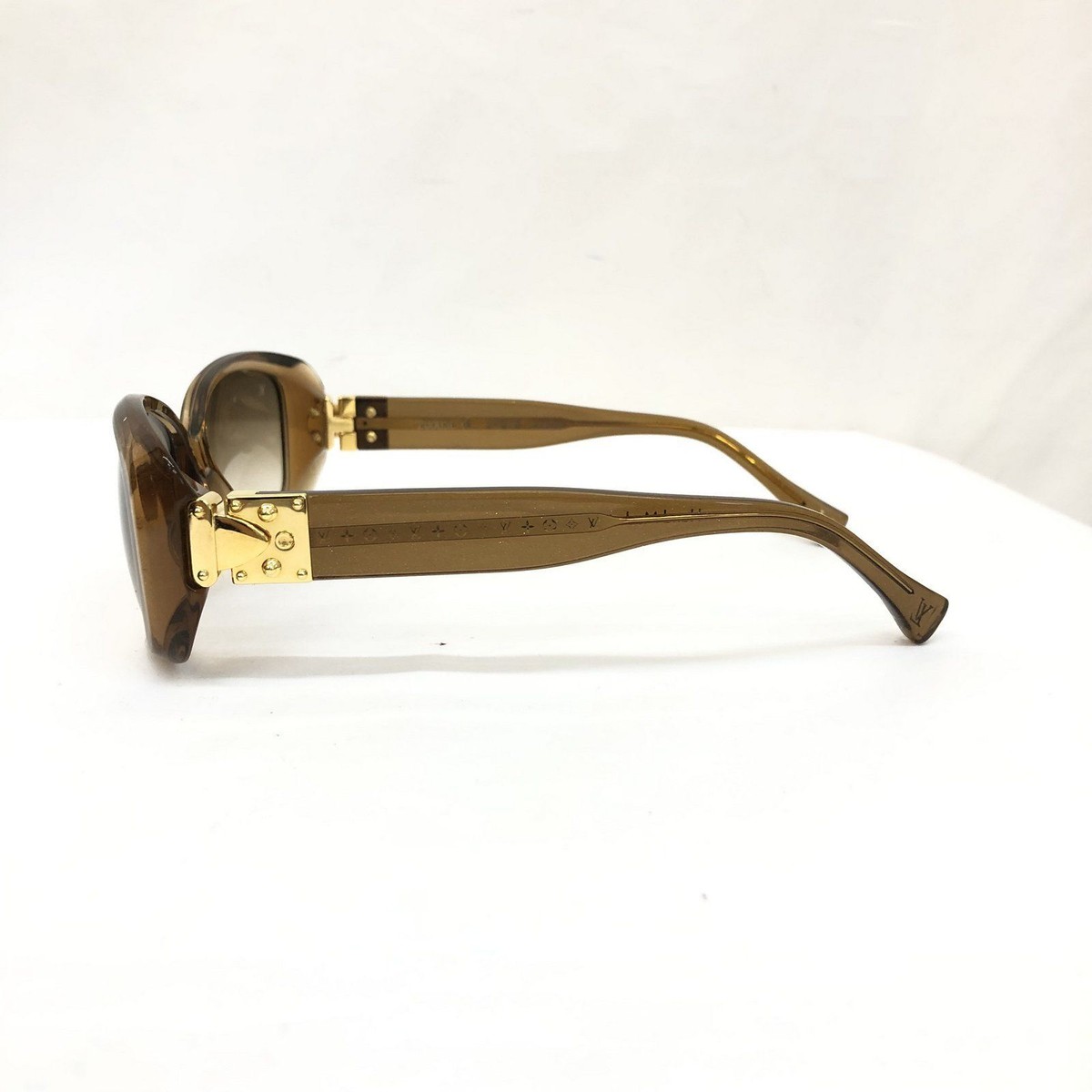 LOUIS VUITTON Sunglasses Supson GM Eyewear accessory lame brown