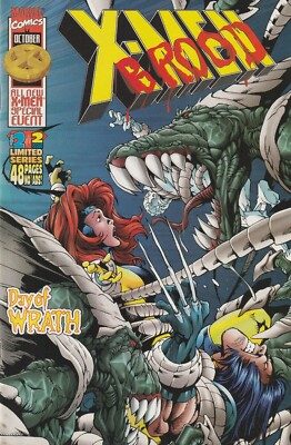 X-MEN vs. THE BROOD # 2 : MARVEL COMICS : 1996 : vf+(8.5)  .