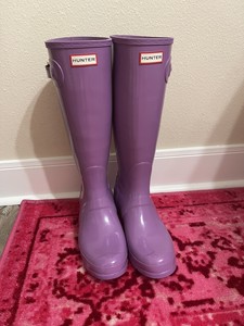 hunter boots thistle