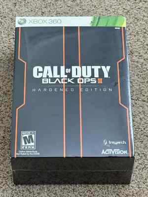 CALL OF DUTY Black Ops II 2 Hardened Edition XBOX 360 Treyarch-NIB Shrink Wrap