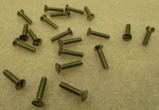 8-32 x 3/4" Slotted Oval Head Machine Screws Stainless 18-8 USA 25 Pcs 762
