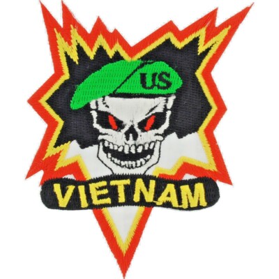 VIETNAM MAC-V-SOG Embroidered Shoulder Patch 3-1/2'' (0212)