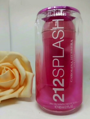 ❤️212 WOMEN SPLASH 2008 CAROLINA HERRERA 2 FL oz / 60 ML EDT