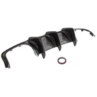 Carbon Fiber Rear Diffuser Bumper Lip for Mercedes-Benz W204 C63 AMG 2008-2011