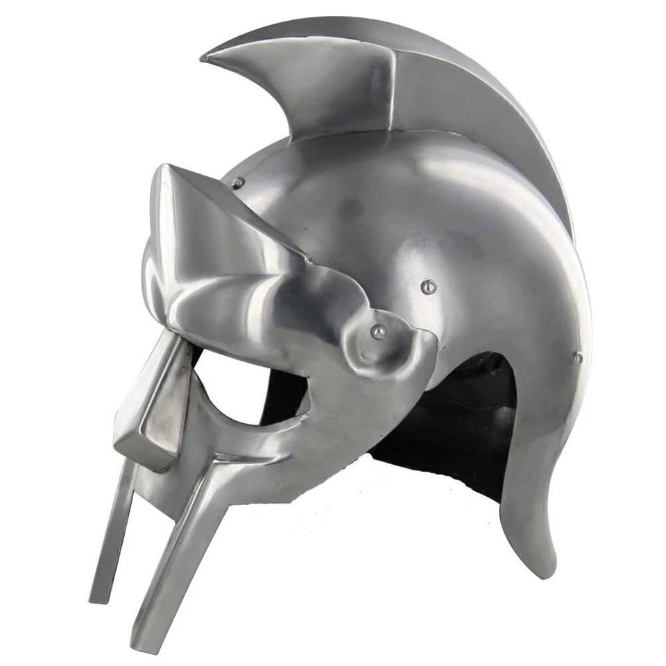 Armadura casco legado rinoceronte forjado a mano gladiador medieval Foto 4 de 4