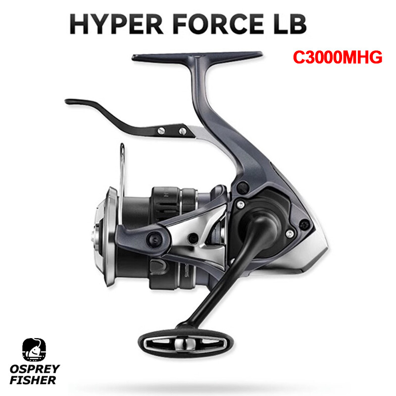 2023 Shimano HYPER FORCE LB C3000MHG Spinning Fishing Reel 2023 Shimano HYPER FORCE LB C3000MHG Spinning Fishing Reel