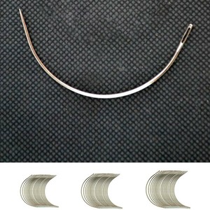 24x C Shape Sewing Braids Track Weave Hair Extension Needle For