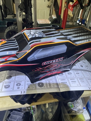 🇺🇸 RC Body Truck Car Cover EA1025 JLB Racing 🐆 11101 1/10 Decals - Picture 7 of 14