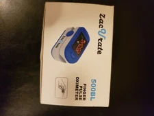  Finger Pulse Oximeter Zacurate 500 BL
