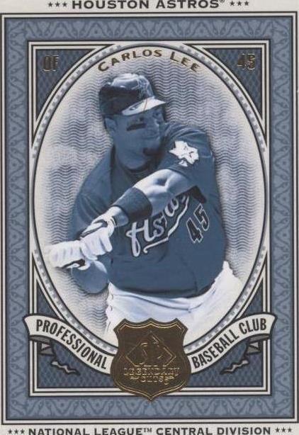 2009 SP Legendary Cuts - Carlos Lee #71 - 1 of 1