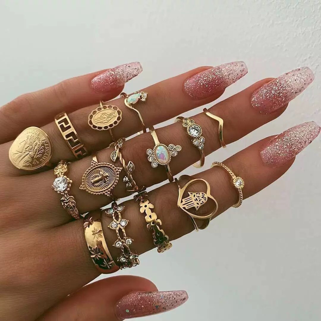 50pcs BULK SALE !! Mix Ring Wholesale Lot—ALL IN WEARABLE