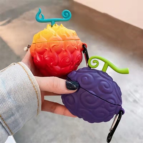 Anime One Piece Fruit Devil Silicone Case For Apple Airpods 3rd 2nd Pro 