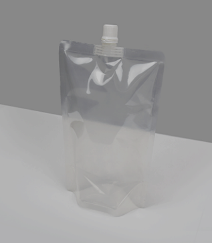 500 Stück 500 ml transparente Ausgießerbeutel (mittiger oberer Ausgießer) 210 mm x 140 mm x 80 mm