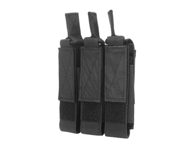 MOLLE Triple Mp5 / Mp7 / Mp9 Mag Pouch Schwarz Dreier Magazintasche Airsoft