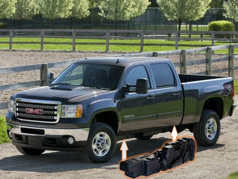 Titan 57 Gallon Replacement Fuel Tank For 11-16 GMC Chevy 6.6L LML Duramax CC/SB - Изображение 2 из 2