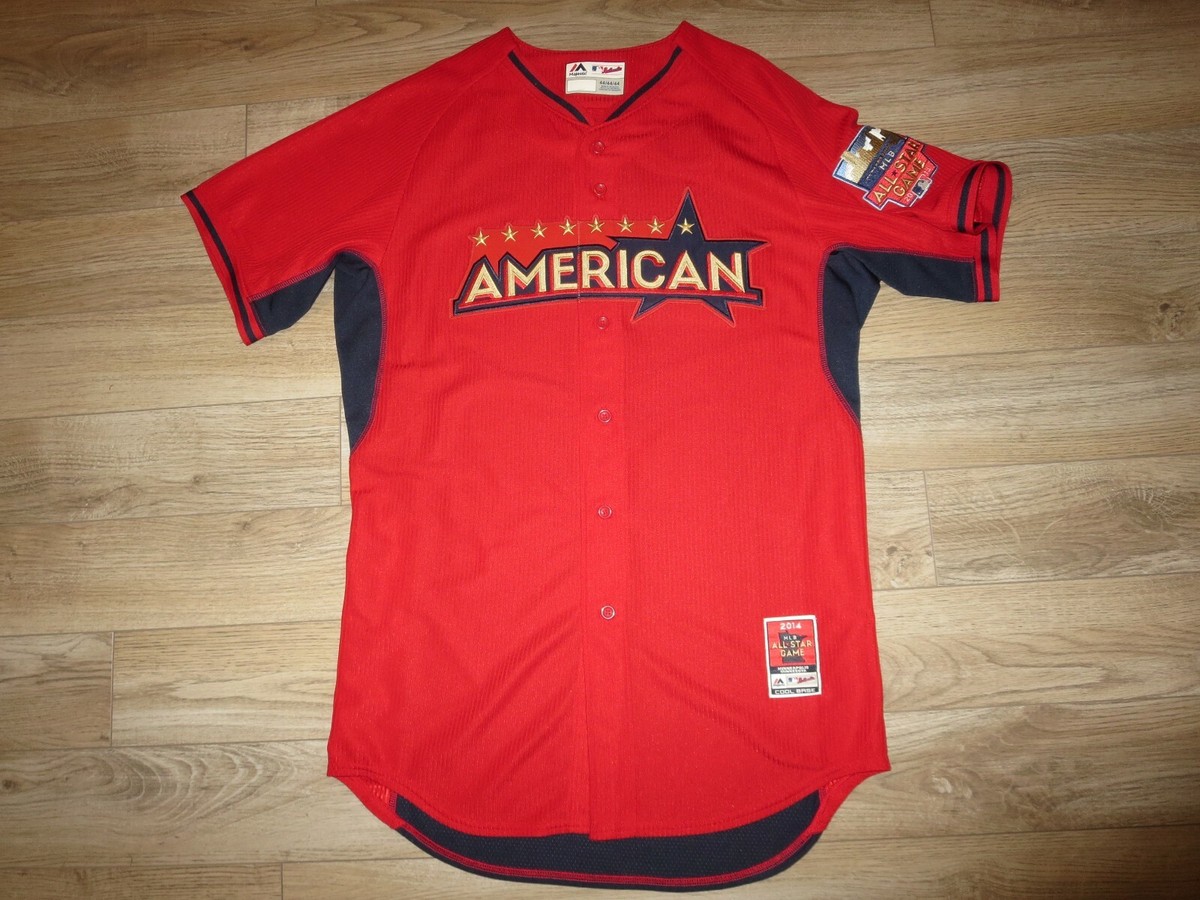 American League 2014 MLB All Star Game Majestic Jersey Minnesota