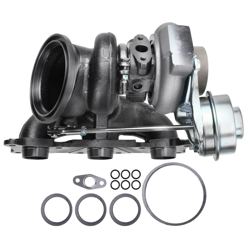 Turbocompresor para BMW X6 2008 2009-2016 740i 740Li 740Li xDrive F01 L6 3,0 L Foto 3 de 4