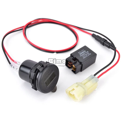Dual Port USB Charger Type C Phone Charger For Kawasaki Versys 650 2022-2024