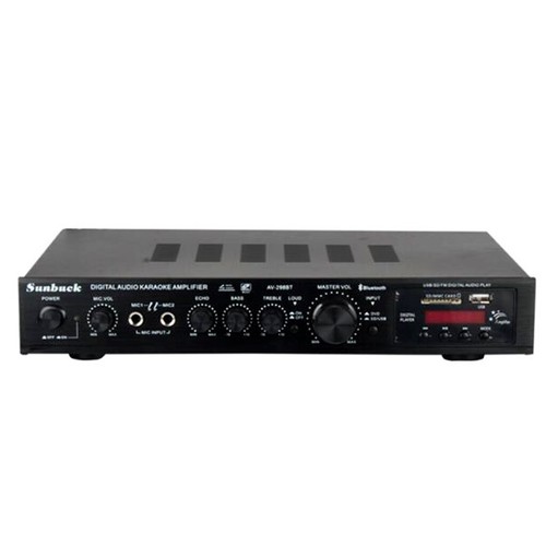 2000W bluetooth Verstärker Vollverstärker HiFi Stereo Amplifier Digital FM USB - Bild 2 von 9