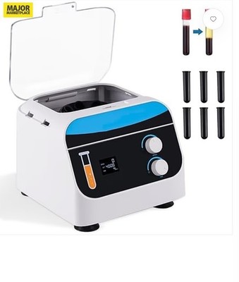 Tischzentrifuge 6 x 20 ml 4000 U/min Digital Timer 1920 x g für 5/7/10 ml Tube
