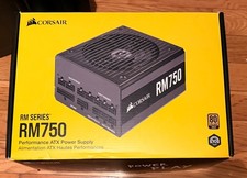 Corsair RM Series RM750 Watt, 80 Plus Gold Certified, Fully Modular Power Supply