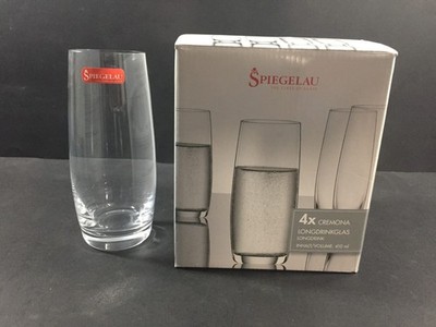 SPIEGELAU CREMONA 4 LONGDRINK-GLÄSER neu in OVP