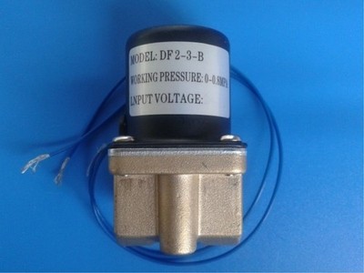DF2-3-B Brass Electric Solenoid Valve 2 Way 2 Position N/C AC220V #hj