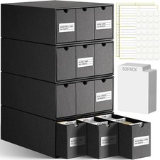 8000+ Trading Card Storage Box With 50 Dividers - Baseball, Football, Sport Coll