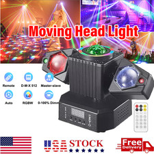 50W Laser RGBW LED Moving Head Light Disco Stage Lighting Beam DMX512 Party DJ