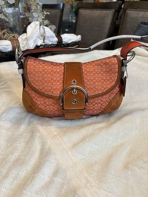 COACH Soho One Shoulder Bag Rare Orange Color Vintage Y2K | eBay