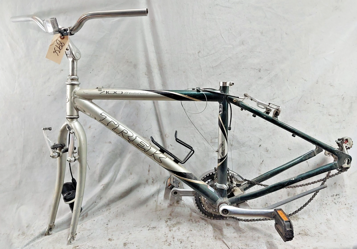 trek 7100 multitrack hybrid bicycle 2005 Trek Multitrack 7100 Hybrid Bike Frame Set Medium 17.5
