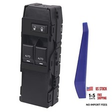 Master Window Switch Power Control Button Front Left Driver Side Compatible