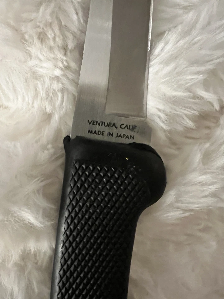 Cuchillo Plegable San Mai Vintage Acero Frío, Japón Foto 4 de 4