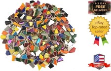 Vibrant Broken Ceramic Tiles for Crafts Mosaics,Irregular Polished China Tile Sc