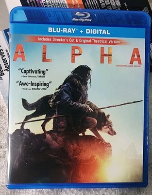 Alpha (Blu-ray + Digital, 2018, Director s Cut + Theatrical, Slipcover) (USA)