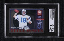 2001 Donruss Elite Title Waves 236/1999 Peyton Manning SGC 9.5 Mint+ HOF 13u1