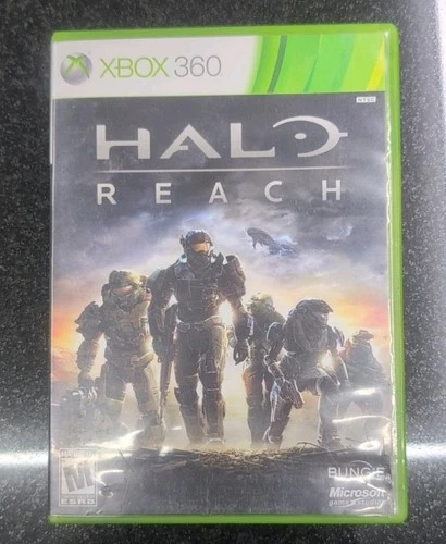 XBox 360 Halo Reach Game DVD with Case and Manual SHIPS WITHIN 12HRS