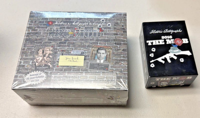 BRAND NEW HA HISTORIC AUTOGRAPHS 2016 SEALED MOB 1 BOX & MOB 2 SEALED HOBBY BOX!