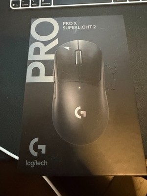 Logitech G PRO X Superlight 2 Wireless Gaming Mouse - Black