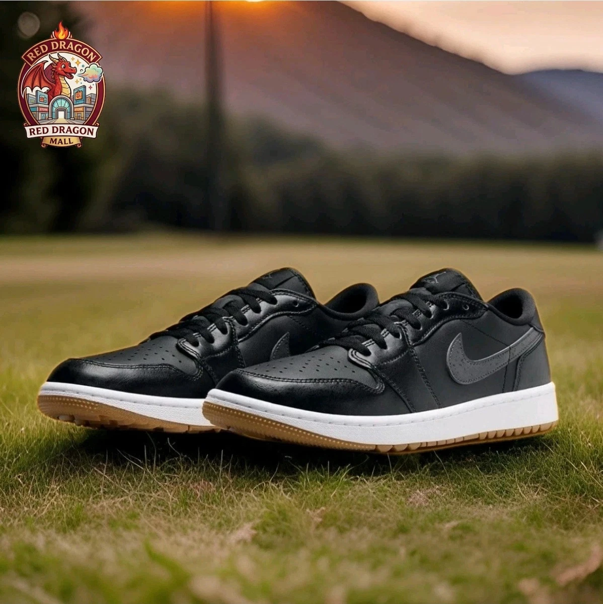 Jordan 1 Golf Low Black Gum for Sale | Authenticity Guaranteed | eBay