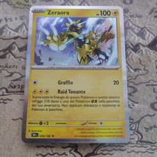 ZERAORA 078/182 RIVALI PREDESTINATI RARA HOLO CARTA POKEMON NM
