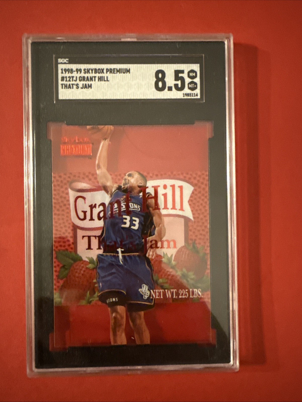 1998-99 Skybox Premium That's Jam Grant Hill #12TJ HOF. Rare insert! 🔥 🔥