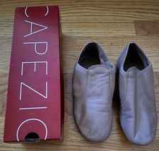 Capezio Jazz Leather Shoes EJ2 Tan Size 9 W