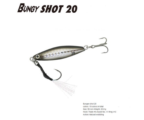 Bassday Metallo Jig Bungy Shot 20 grammi 134 (0060) - Picture 3 of 6