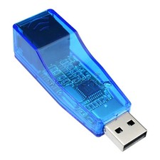 USB 2.0 To LAN RJ45 Ethernet Network Card Adapter For PC 10/100Mbps la