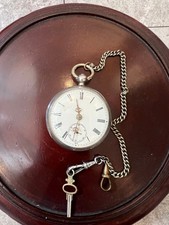 Antique Pocket Watch Key-Wind Small Seconds From Japan