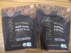 2 Bags-Truvani Organic Plant Based Protein Chocolate 11.82 oz Exp 8/2027
