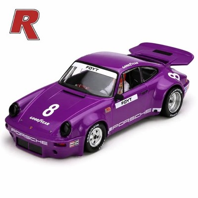 Scaleauto SC-6395R Porsche 911 RS Foyt No.8, 1973 IROC Riverside - Race Version