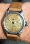 RARE 1942 ROLEX OYSTER CHRONOMETER ARMY MILITARY WW2 Ref 2595 CLEAN DIAL STEEL
