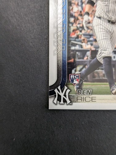 ⚾🔥BEN RICE NEW YORK YANKEES 2025 TOPPS SERIES 1 ⚾🔥 - Picture 5 of 6